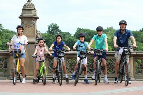 自行车租赁与中央公园观光骑行