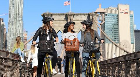 布鲁克林大桥Unlimited Biking自行车租赁