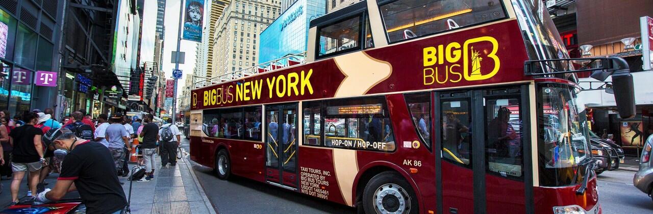 纽约随上随下观光巴士: 一日游